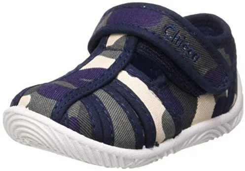 Chicco, Zapatillas de Estar por Casa para Niño, Zapatillas para Guardería y Casa, con Cómodo Cierre, Designed in Italy