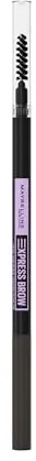 MAYBELLINE New York Lápiz cejas automático Express Brow Ultra Slim, Tono 05 Deep Brown, 1 Unidad (Paquete de 1)