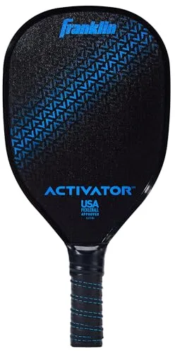 Franklin Sports Paleta de Pickleball – Raqueta de Pickleball de Madera – activador – Azul – Aprobado por Estados Unidos (USAPA) – núcleo de 13 mm de Grosor