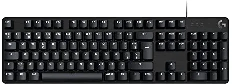 Logitech G413 SE Full-Size Teclado Mecánico para Gaming -Retroiluminado con Interruptores Mecánicos Táctiles, Anti-Ghosting, Compatible Windows, macOS, Disposición QWERTY Español - Negro