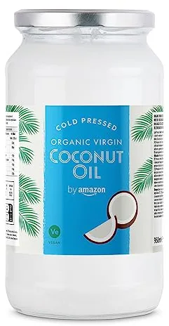 by Amazon - Aceite de coco virgen ecológico, 950 ml (Paquete de 1)