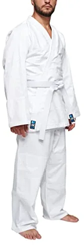 LEONE 1947, Entrenamiento De Karateji, Unisex, Blanco, 170, AB400