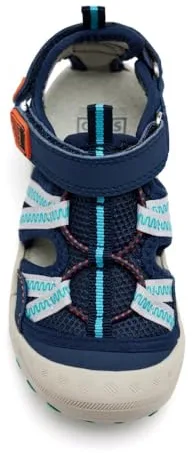 Gioseppo DEINZE - Sandalias de Gladiador para Niños | Cierre de velcro | Puntera reforzada | Color Marino | Talla 35