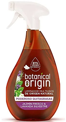 Botanical Origins Limpiador multiusos ecológico, Fragancia Jazmín Fresco y Lavanda Silvestre - 500 ml
