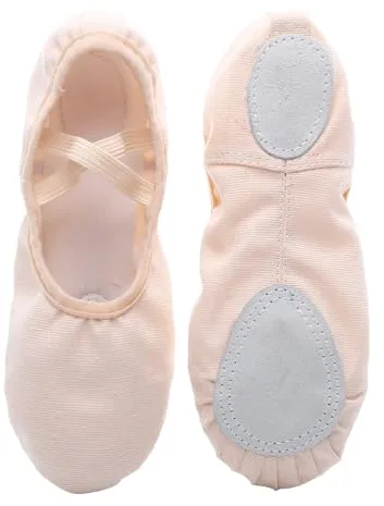 Healifty Zapatillas De Yoga Sin Cordones Ligeras con Suela Antideslizante para Mujer Y Niños Zapatos De Baile Y Gimnasio Versátiles para Ballet Y Danza