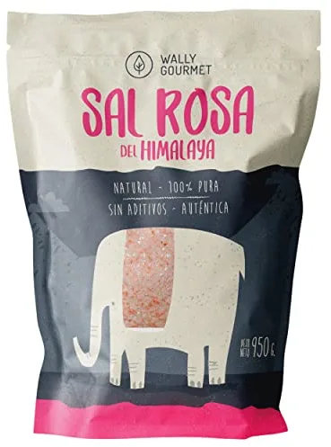 Sal Rosa Del Himalaya, Fina, 100% Natural, Sin Aditivos, Sin Refinado. Mayor Contenido En Oligoelementos. Para Sazonar Y Condimentar. Origen: Punjab, Pakistán.