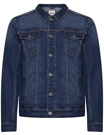 Blend BHBHNARIL Outerwear Outerwear - Chaqueta vaquera para hombre, Denim Dark Blue (200292), XL