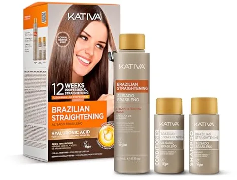 Kativa | Kit alisado brasileño Kativa keratina y argán 145ml