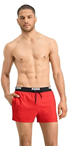 PUMA Shorts 100000030, Rojo (Red), M para Hombre