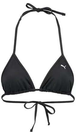 Puma Women's Triangle Bikini Top, Negro, M para Mujer