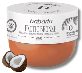 Babaria - Exotic Bronze Coco F-0 | Autobronceador Corporal Intenso | Bronceador Cuerpo | Crema Autobronceadora Corporal | Crema Bronceadora Cuerpo | Tanning Oil