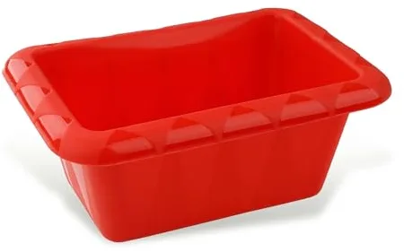 Dr. Oetker Molde Silicona Bizcocho Rectangular 15 cm Flexxibel Love rojo mini, Apto para Horno y Air Fryer, Resistente hasta 230ºC, Apto para lavavajillas, 18x13x7.5, Base de 15 cm, 1ud.