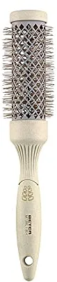Beter - Cepillo de pelo redondo, térmico de cerámica, eco-friendly hecho a base de fibras de trigo Natural Fiber, ideal para alisar y moldear con secador de pelo