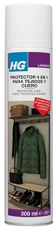 HG Protector 4 en 1 para tejidos y cuero - Spray de 300 ml