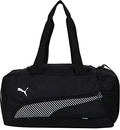 PUMA Fundamentals Sports Bag XS Bolsa Deporte, Unisex Adulto, Black, OSFA, 40 x 21 x 22 cm