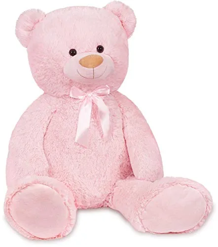 BRUBAKER Peluche Gigante XXL - Oso/Osito - 100 cm - Rosa
