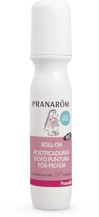 PRANARÔM PranaBB Roll-On Después de Picaduras BIO – Gel Calmante con Aceites Esenciales – Mosquitos e Insectos – Desde 3 Meses – 15 ml