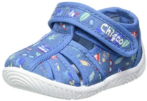 Chicco, Zapatillas de Estar por Casa para Niño, Zapatillas para Guardería y Casa, con Cómodo Cierre, Designed in Italy