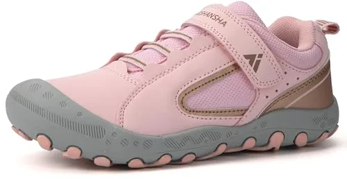 Mishansha Zapatillas de Deporte Niña Transpirable Zapatillas de Senderismo Rosa 26