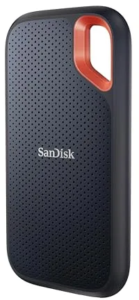 SanDisk Extreme SSD Externo Portátil 1 TB (Disco duro externo SSD con velodidad de lectura de hasta 1050 MB/s, 1000 MB/s de escritura, Clasificación IP65 de resistencia al agua y al polvo) Negro