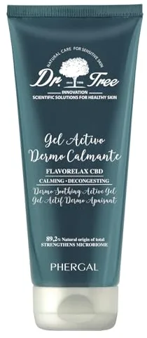 Dr. Tree | Gel Flavorelax | Sensación de alivio, bienestar y descongestión instantáneos | Ayuda a relajar la tensión de la zona | Con Aceite de Semillas de Cannabis Sativa con CBD | 200ml