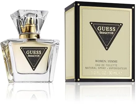 GUESS Seductive, Eau de Toilette, Perfume Hombre, Oriental Amaderado, Perfume Elegante de Larga Duración, 30 ml