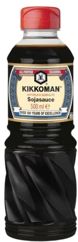 Kikkoman - Salsa de Soja Original, Receta Tradicional, Fermentación Natural, 500ml