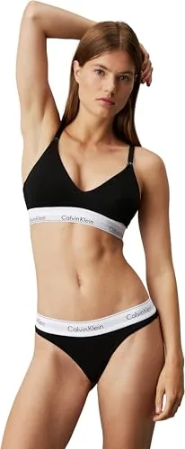 Calvin Klein Sujetador de Lactancia para Mujer Maternity Bra Sin Aros, Multicolor (Black), M