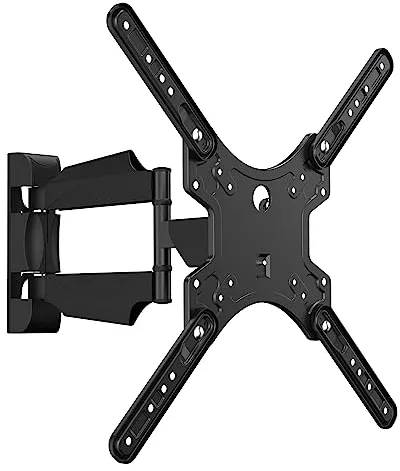 Suptek Soporte TV Pared para Pantallas de 32-55 Pulgadas, Soporte Monitor, Giratorio y Inclinable, MAX VESA 400x400mm (MAFD-L400)