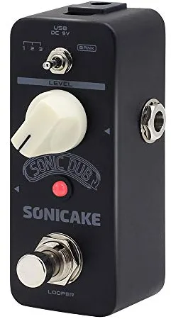 SONICAKE Looper Pedal de efectos de guitarra Grabación de la estación de looper Sonic Dub