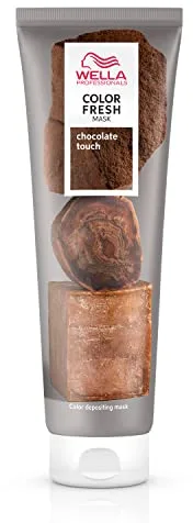 Wella Professionals Color Fresh Mask Mascarilla de color Coloración temporal Revive el color del cabello Hidratante Tono Chocolate Touch 150ml