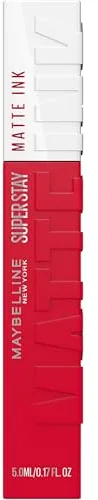 Maybelline New York, Superstay Matte Ink, Pintalabios Líquido Mate de larga duración, Color altamente pigmentado, Tono 325 Shot Caller, 30 g