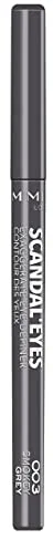 Rimmel London Scandal'eyes Exaggerate Eye Definer, Delineador de ojos automático, Tono 3 Gris