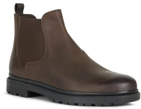 Geox U Andalo A, Botines para Hombre, Marrón (Coffee) , 46 EU