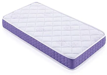MATTREX | Colchón Viscoelástico Cuna Tamaño: 80x50 cm – Colchón Cuna Altura: 12 cm Transpirable, antiácaros, antihongos y antibacterias – Colchónes Cunas con Certificado Oeko-Tex®
