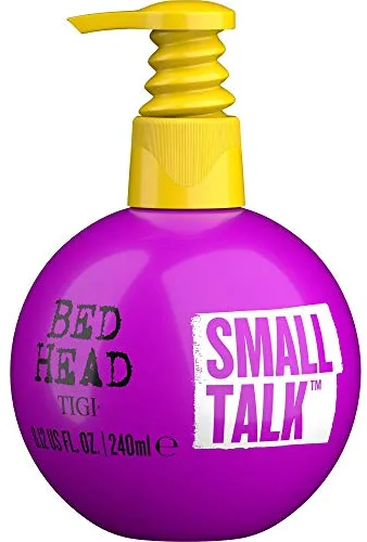 BED HEAD by TIGI - Small Talk Crema de peinado voluminizadora para pelo fino, 240 ml