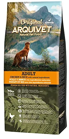 Arquivet Original Adult - Pienso para Perros Adultos - Pollo Y Arroz - Marrón, 12 kg (Paquete de 1)