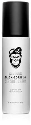 Slick Gorilla Spray de Sal Marina para Hombres 200 ml | Spray Texturizante | Volumen Ligero | Acabado Mate | Textura Natural | Fijación Flexible