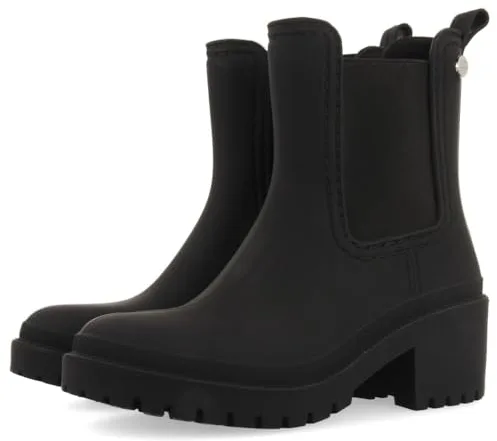 GIOSEPPO Botines de Agua Estilo botín Chelsea Negros para Mujer LESJA