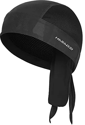 HASAGEI Gorra Deportiva, Bandana para motoristas, pañuelo para la Cabeza, Gorro de Verano, Gorro para Bicicleta, elástico, Transpirable, Absorbe el Sudor, de Secado rápido