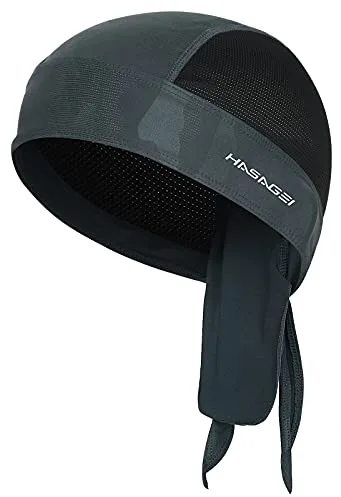HASAGEI Gorra Deportiva, Bandana para motoristas, pañuelo para la Cabeza, Gorro de Verano, Gorro para Bicicleta, elástico, Transpirable, Absorbe el Sudor, de Secado rápido