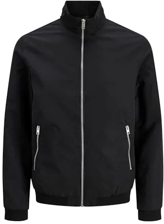 JACK & JONES Cazadora para hombre, negro (black black), XL