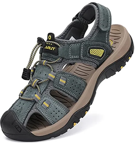 FLARUT Sandalias Deportivas Hombres Verano Exterior Senderismo Trekking