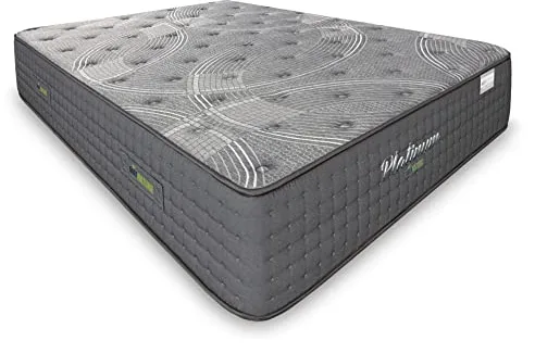 Matnature | Platinum | Colchón Gran Confort Pro Múltiple Descanso | Muelles Ensacados y Viscoelástica | Altura 30 cm | Transpirable, Antideslizante y Antiácaros (150 x 200 cm)