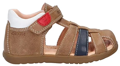 Geox B Sandal Macchia Boy, Primeros Pasos para Bebé Niño, Marrón (Caramel) , 23 EU