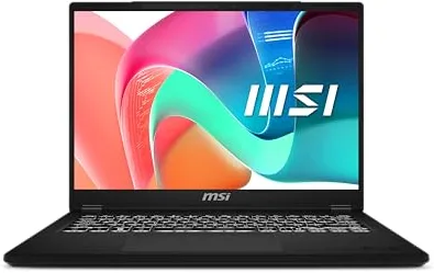 MSI Modern 14 C7M-423XES Ordenador Portátil 14" FHD, Ryzen 7 7730U, AMD Radeon Graphics, 16GB RAM, 1TB SSD, Sin Sistema operativo, Classic Black, Teclado QWERTY Español