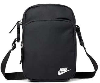 NIKE Nk Heritage Crossbody - Fa21, Gym Bag Unisex Adulto, Black/black/white, Talla Única