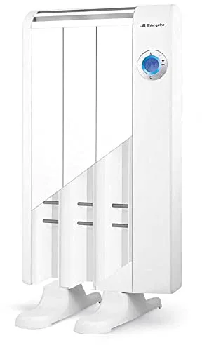 Orbegozo RRW 500 Emisor térmico WiFi Bajo Consumo, Sin Aceite, Programable, 3 Modos, Orbegozo App, 500 W