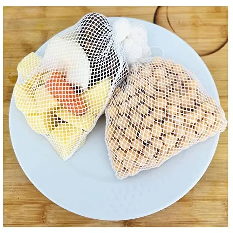 Bolsa de Cocina 35x20cm Nylon, 2 Mallas De Cocción de 2Kg, Reutilizables Aptas para Cualquier Tipo para Cocinar Legumbres, Garbanzos