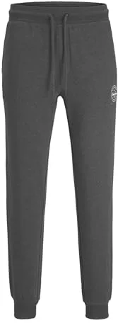 Jack & Jones Jpstgordon Jjshark - Pantalones de chándal para Hombre, Gris Oscuro, S